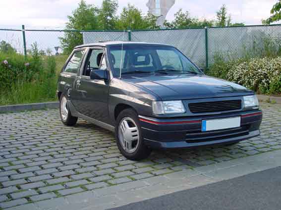 OPEL Corsa A GSI 249,6 km Nordschleife