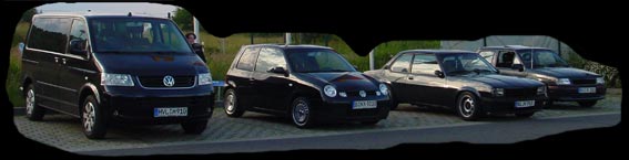 Fuhrpark Eifel-Tour 2004