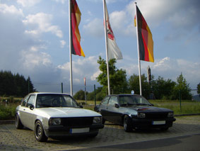 YOUNGTIMER-Fahrzeuge der EIFEL-TOUR 2005