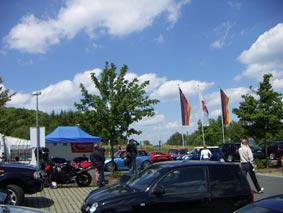 Parkplatz Zufahrt Nordschleife