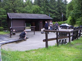  Action auf der Sommer-Rodelbahn 