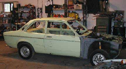 Restauration im Mai 2002